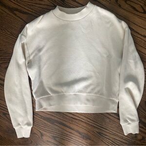 Ribbed Cropped Long Sleeve Top, size M Women’s